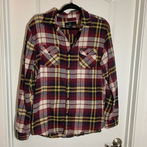 Burgundy Flannel